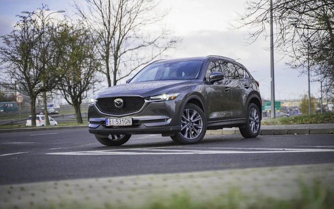 Mazda CX-5 cena 117900 przebieg: 4100, rok produkcji 2021 z Białystok małe 436